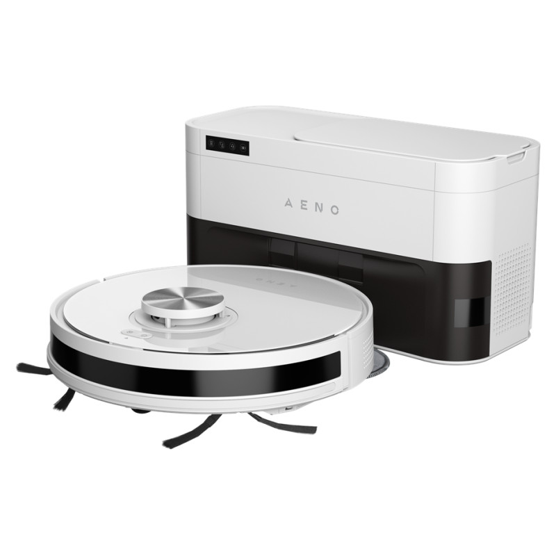 Aeno Robot Cleaner w/Dust Collector, white, 2in1 and dust tank, 4000pa, 3200mAh battery