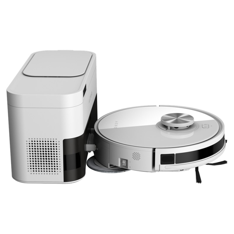 Aeno Robot Cleaner w/Dust Collector, white, 2in1 and dust tank, 4000pa, 3200mAh battery