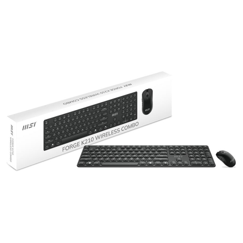 MSI KEYBOARD +MOUSE/FORGE K210 W COMBO US MSI