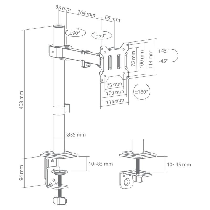 Sbox LCD-351/1-3 (17-32/10kg/100x100)