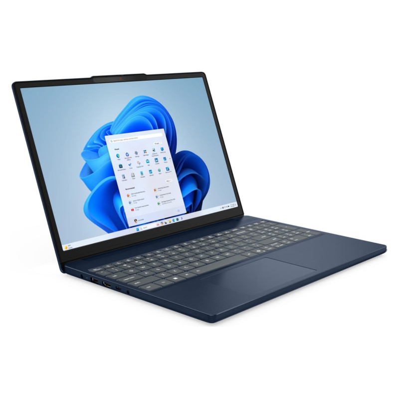 Lenovo Notebook|LENOVO|IdeaPad|Slim 3 15AHP10|CPU AMD RyzenT 7|8840HS|3.3 GHz|15.3 "|1920 x 1200 pixels|RAM 16 GB|DDR5-SDRAM|SSD 512 GB|Discrete graphics Not available|On-board graphics Yes|Numeric keypad Yes|Colour Blue|Weight 1.63 kg|5600 MHz|83KA0