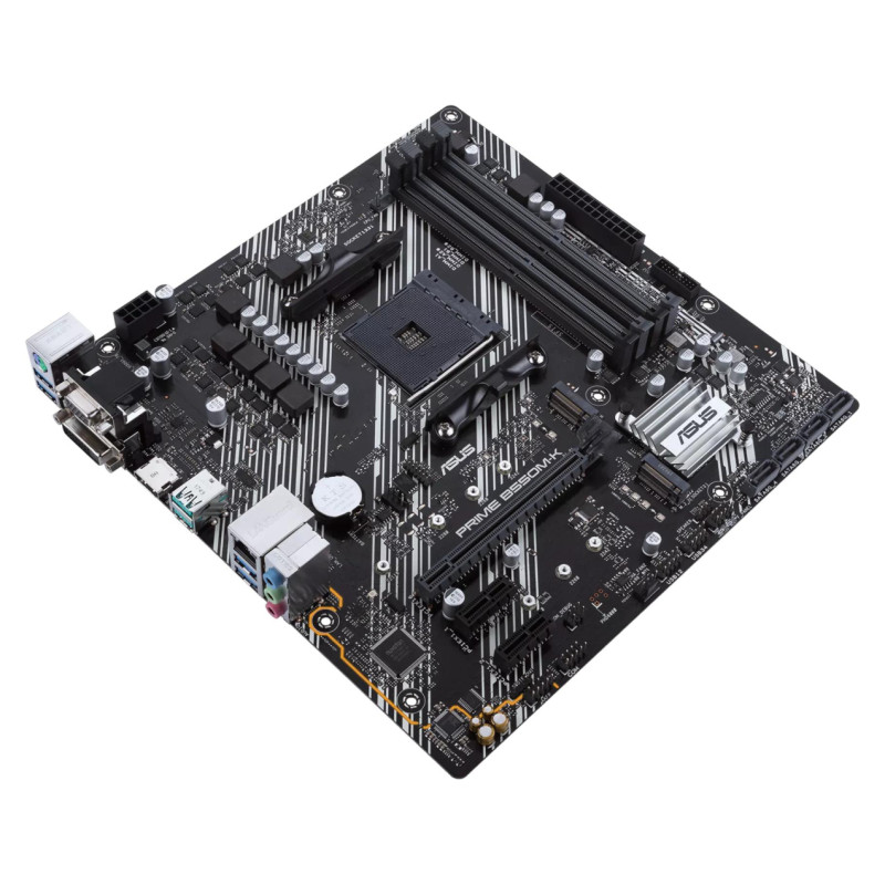 Asus Mainboard|ASUS|AMD B550|SAM4|MicroATX|2xPCI-Express 3.0 1x|2xM.2|1xPCI-Express 4.0 16x|Memory DDR4|Memory slots 4|1x15pin D-sub|1xDVI|1xHDMI|6xUSB 3.2|1xPS/2|1xRJ45|3xAudio port|PRIMEB550M-K