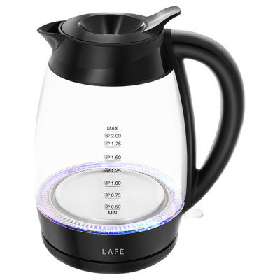 Lafe 47573 Electric Kettle Essential XL CEG016 Glass 2L