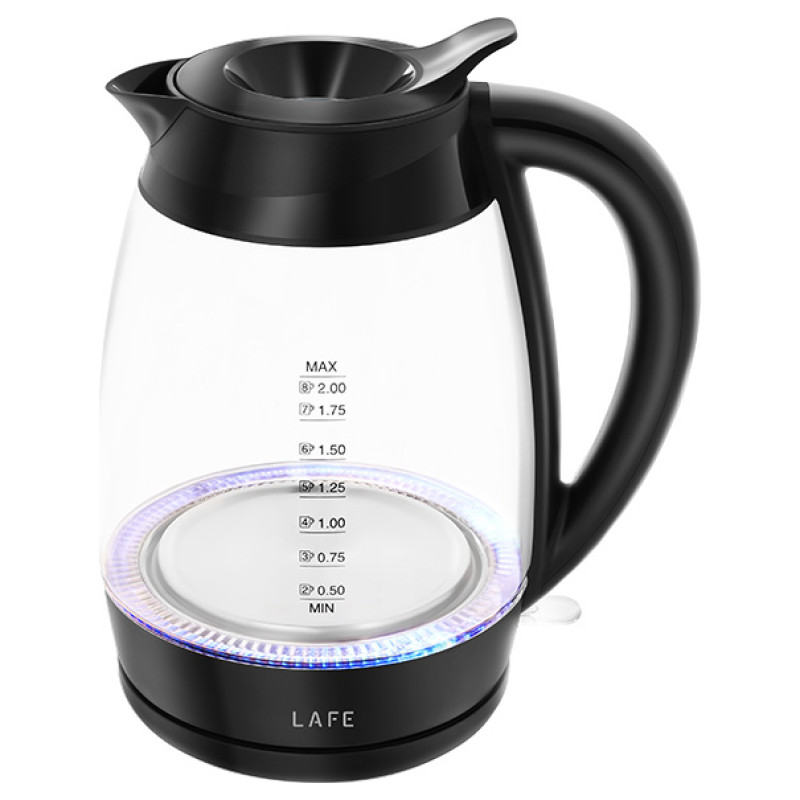 Lafe 47573 Electric Kettle Essential XL CEG016 Glass 2L