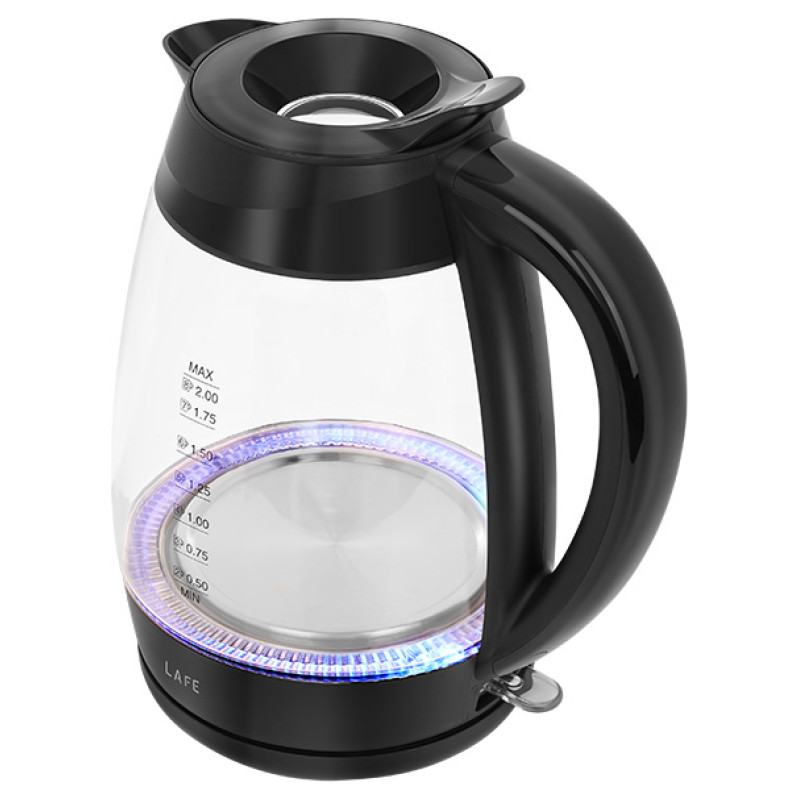 Lafe 47573 Electric Kettle Essential XL CEG016 Glass 2L