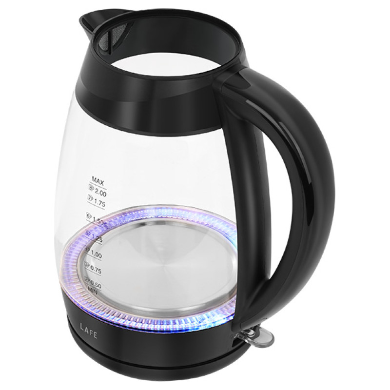 Lafe 47573 Electric Kettle Essential XL CEG016 Glass 2L