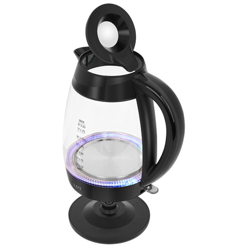Lafe 47573 Electric Kettle Essential XL CEG016 Glass 2L