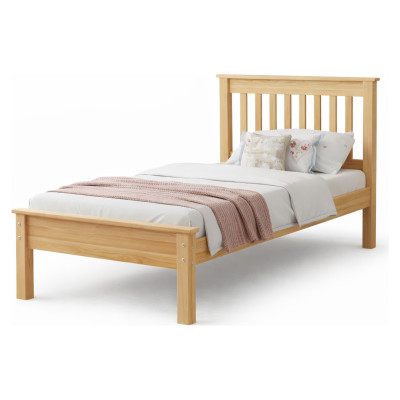 Emis Bērnu gulta "Gamma Junior" 70x160 / Balts + pelēks (RAL 7040) / Jā