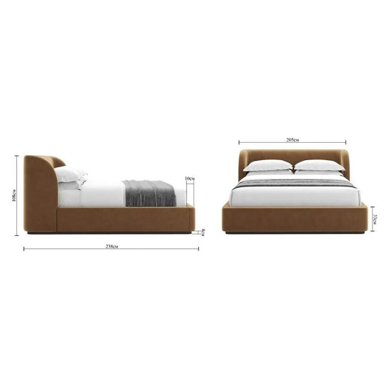 Emis Sleeping Gulta "Hamilton" 140x200 / Ar veļas kasti