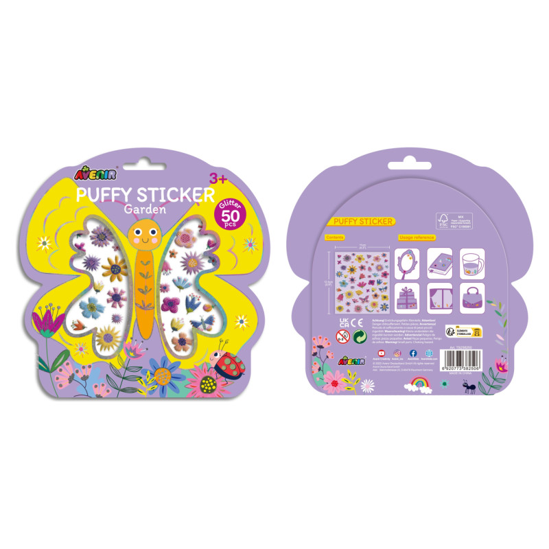 Avenir Pufīgās uzlīmes Dārzs