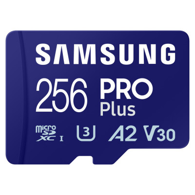 Samsung MEMORY MICRO SDXC PRO+ 256GB/W/ADAPT. MB-MD256SA/EU SAMSUNG