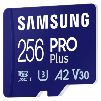 Samsung MEMORY MICRO SDXC PRO+ 256GB/W/ADAPT. MB-MD256SA/EU SAMSUNG