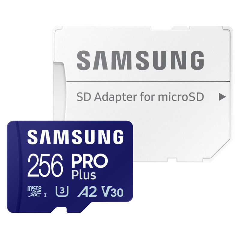 Samsung MEMORY MICRO SDXC PRO+ 256GB/W/ADAPT. MB-MD256SA/EU SAMSUNG