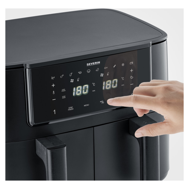 Severin FR 2463 Double Low Fat Fryer