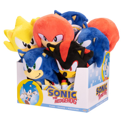 Jakks SONIC Kolekcionējama mīkstā rotaļlieta, 23 cm