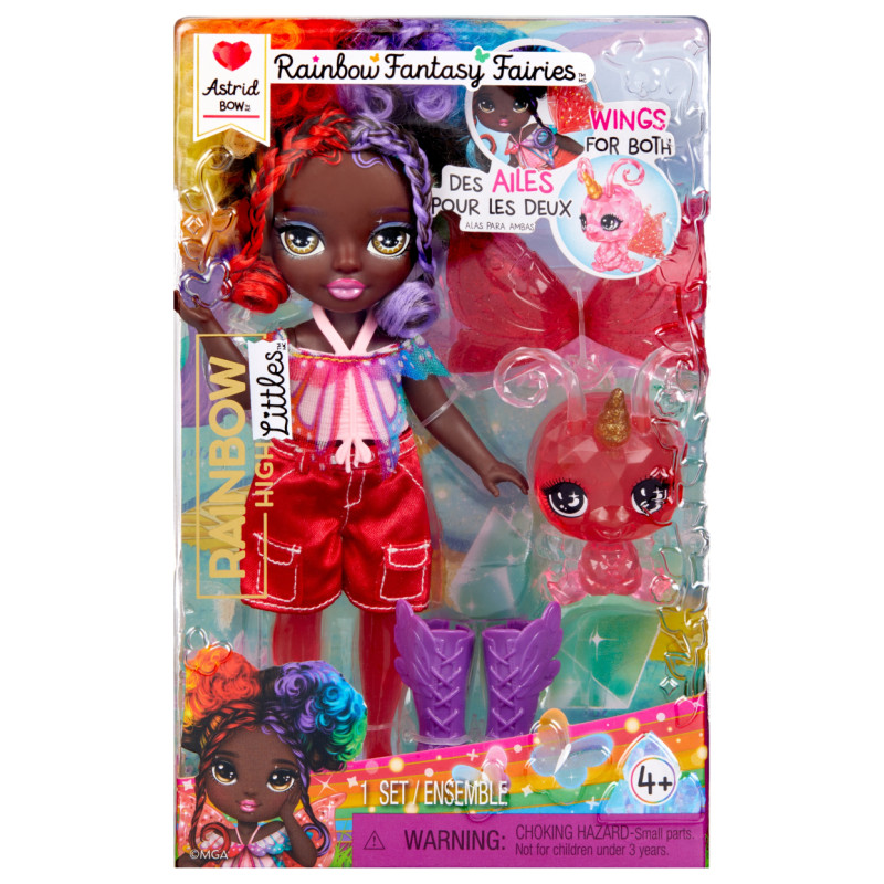 Rainbow High Littles lelle varavīksnes fantāziju fējas, 15 cm