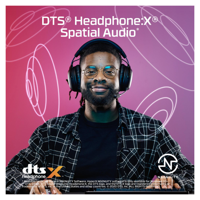 Hyperx HEADSET HYPERX CLOUD III S WRL/WL BLK-RED GAM A59Z0AA HYPERX