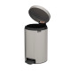 Brabantia atkritumu tvertne ar pedāli NewIcon, 12 l, Soft Grey - 252303