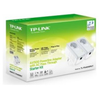 Tp-Link AV600 Powerline Adapter with AC Pass Through Starter Kit