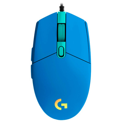 Logitech G102 LIGHTSYNC Corded Gaming Mouse - BLUE - USB - EER