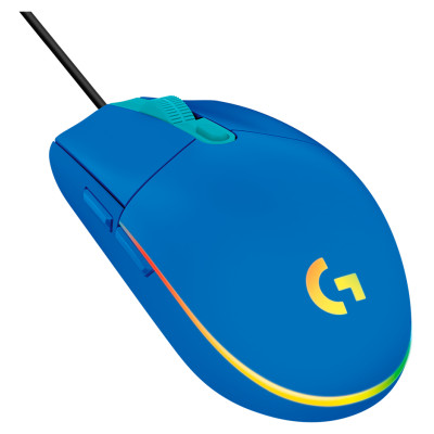 Logitech G102 LIGHTSYNC Corded Gaming Mouse - BLUE - USB - EER