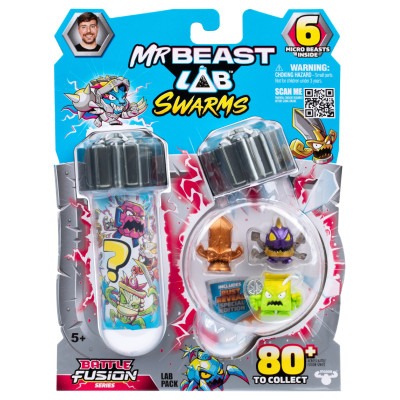 Beast Lab MRBEAST LAB Figūriņas mēģenē Swarms, 6&nbsp;gab