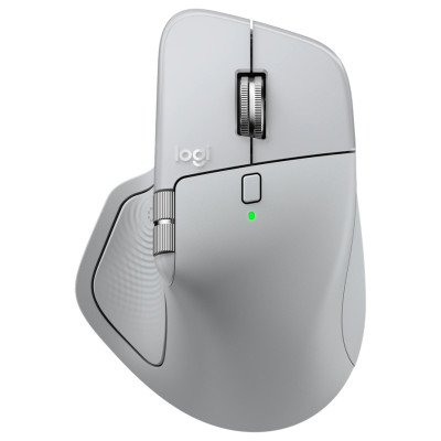Logitech MX Master 4 for Mac - WHITE SILVER - BT - EMEA28i-935
