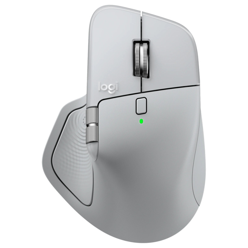 Logitech MX Master 4 for Mac - WHITE SILVER - BT - EMEA28i-935