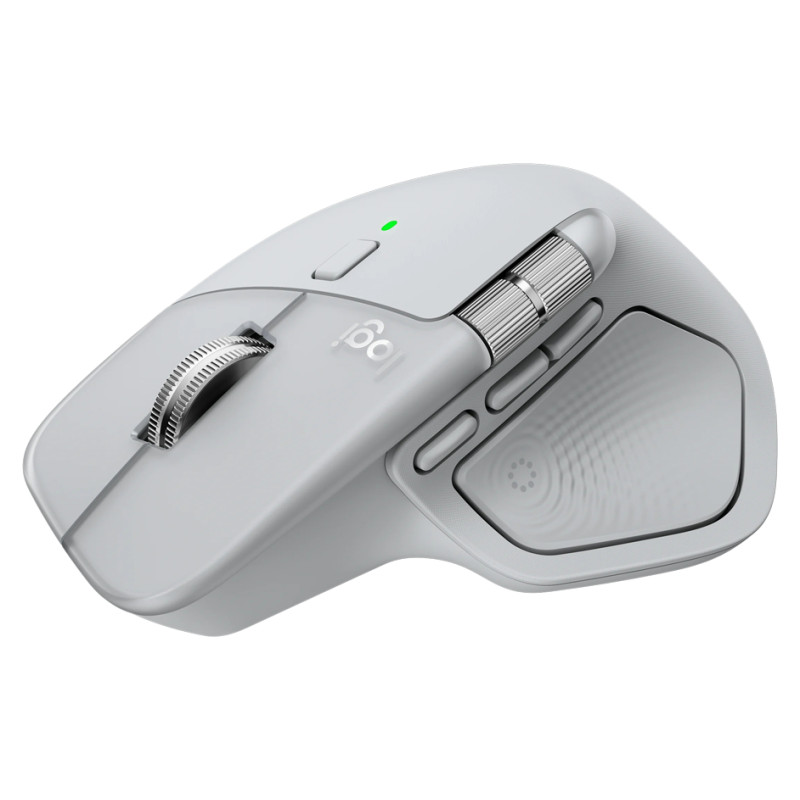 Logitech MX Master 4 for Mac - WHITE SILVER - BT - EMEA28i-935