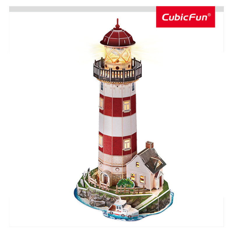 Cubic Fun CUBICFUN 3D puzle bāka ar LED apgaismojumu