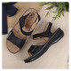 Inny eVento W EVE223D black wedge sandals (38)