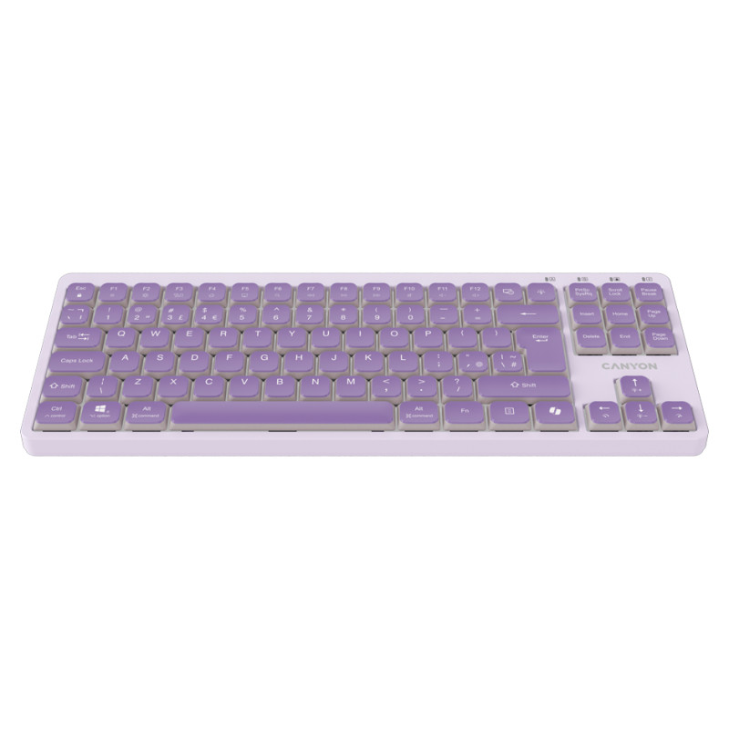 Canyon Keyboard OnType 10 Low Profile EN Wired Violet