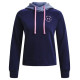 Under Armour Under Armor Rival Fleece CB Hoodie W 1373031 410 (S)