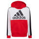 Adidas Colorblock Fleece Hoodie Jr HC5657 sweatshirt (128cm)