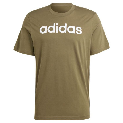 Adidas Essentials Single Jersey Linear Embroidered Logo Tee M IC9280 (M)