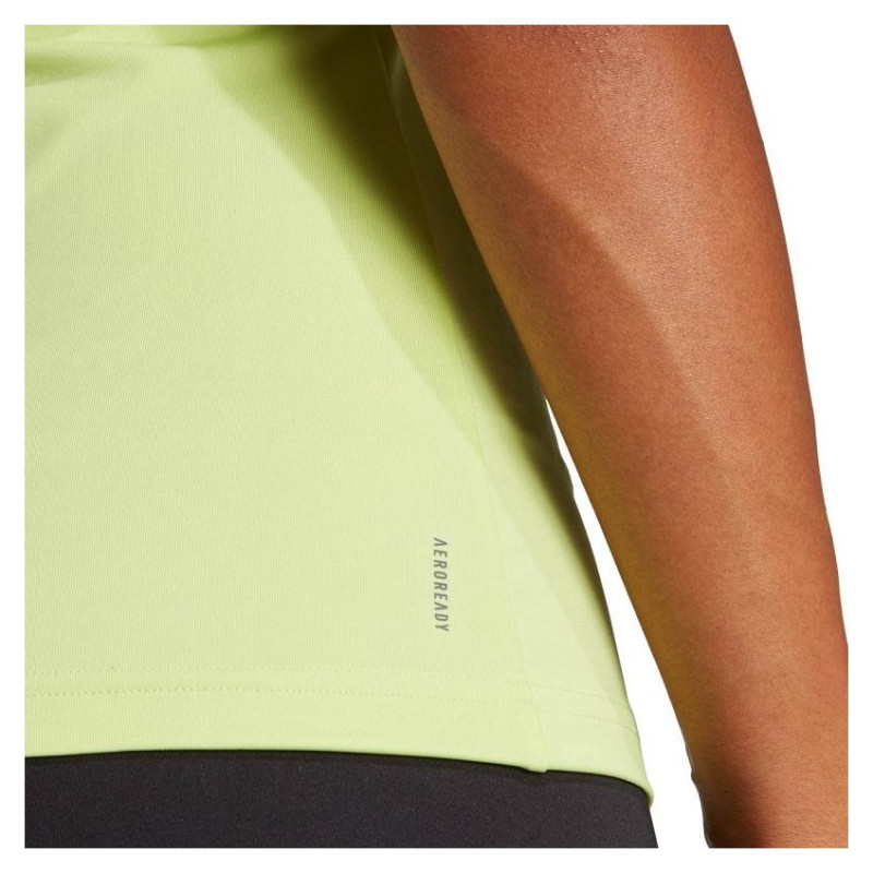 Adidas Top Aeroready Train Essentials Minimal Branding T-shirt W HZ5628 (L)