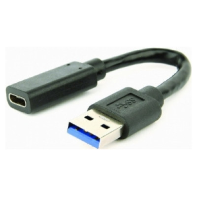 Gembird USB Male - USB Type C Female 0.1m Black