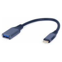 Gembird USB Type-C Male - USB Type-A Female Space Grey
