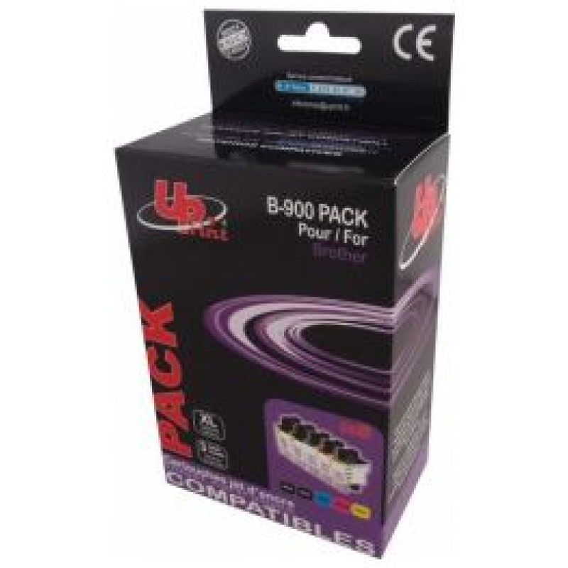 Uprint Tintes kārtridžs UPrint Brother LC900 Multipaka