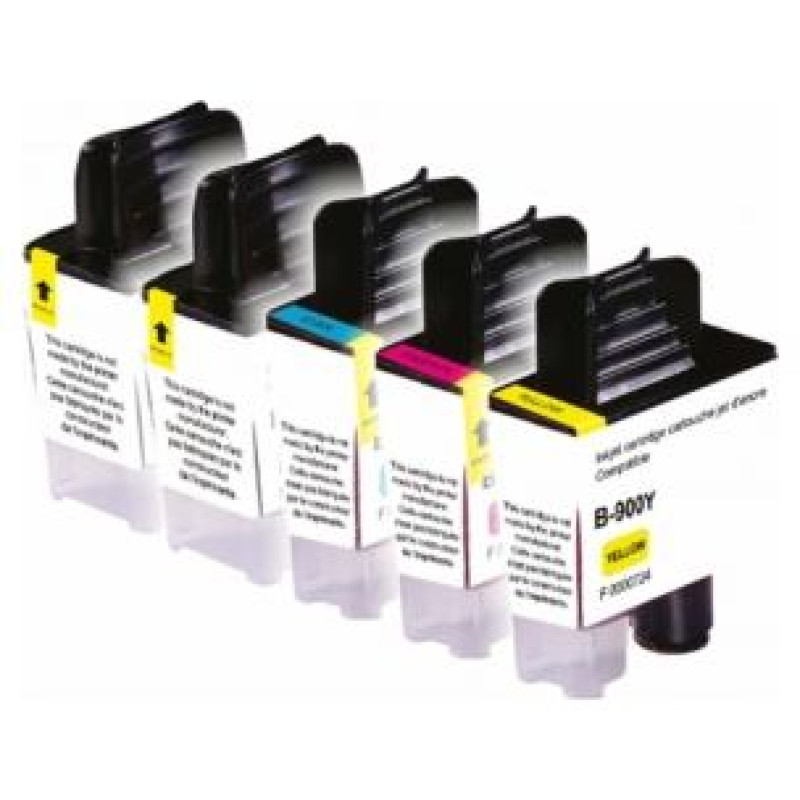 Uprint Tintes kārtridžs UPrint Brother LC900 Multipaka