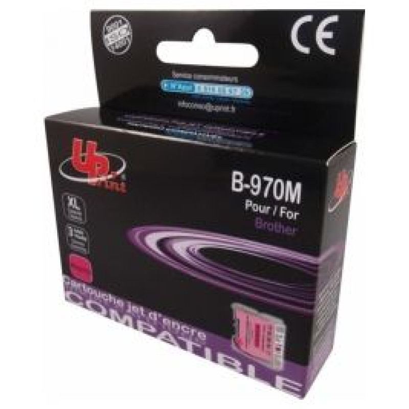 Uprint Tintes kārtridžs UPrint Brother LC970/1000M Magenta