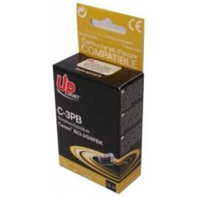 Uprint Tintes kārtridžs UPrint Canon BCI-3/5/6PBK Black