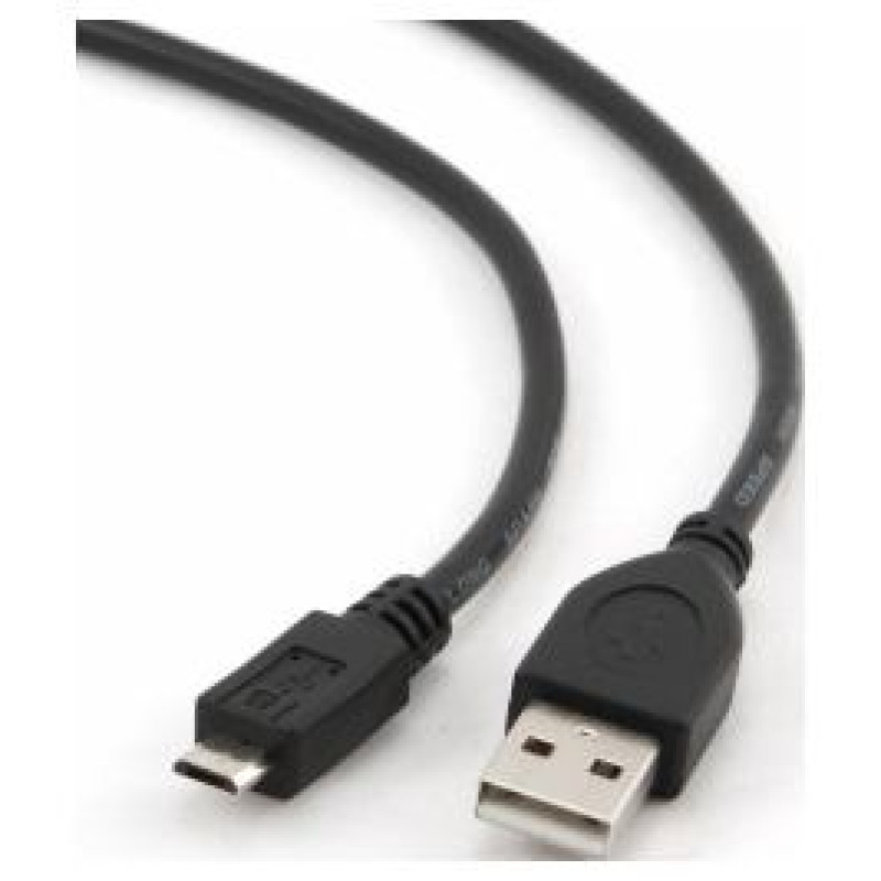 Gembird Kabelis Gembird USB Male - MicroUSB Male 3m Black