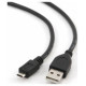 Gembird Kabelis Gembird USB Male - MicroUSB Male 3m Black