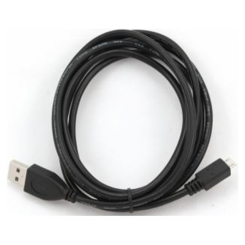 Gembird Kabelis Gembird USB Male - MicroUSB Male 3m Black