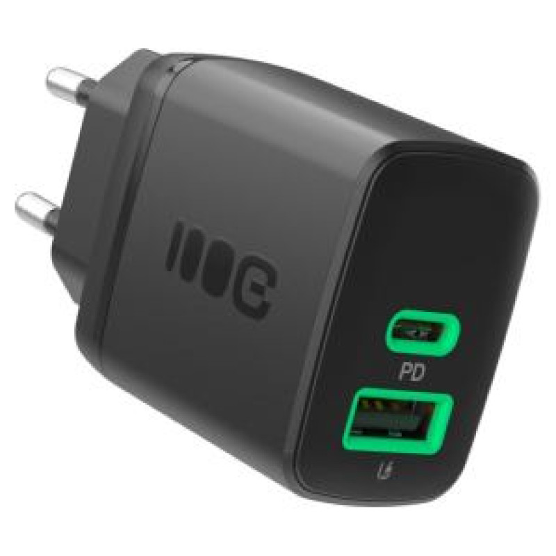 Green Cell Lādētājs Greencell PowerSource Duo30 30W Black