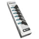 Kolink PSU kabeļu pagarinātāji Kolink Core Pro Braided Cable Extension Kit 12V-2x6 Type 1 - Jet Black/ White