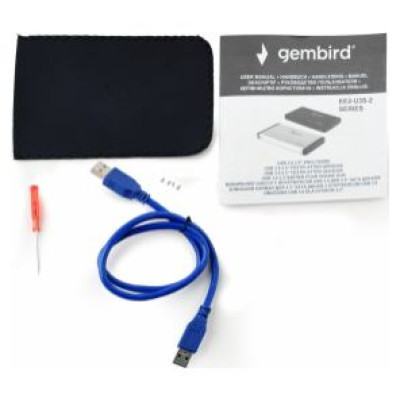 Gembird Kastīte cietajam diskam Gembird 2,5" HDD SATA USB 3.0