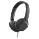Philips austiņas ar galvas stīpu un mikrofonu, melnas - TAUH201BK/00