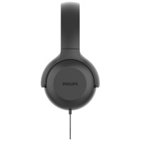 Philips austiņas ar galvas stīpu un mikrofonu, melnas - TAUH201BK/00